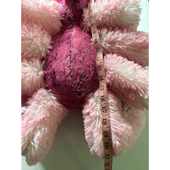 Aspyn Grove Minky plush pink stuffed animal NWOT large tick, spider, bug (?) - Picture 7 of 8